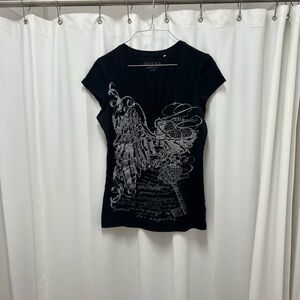 Guess Bedazzled Graphic Tee